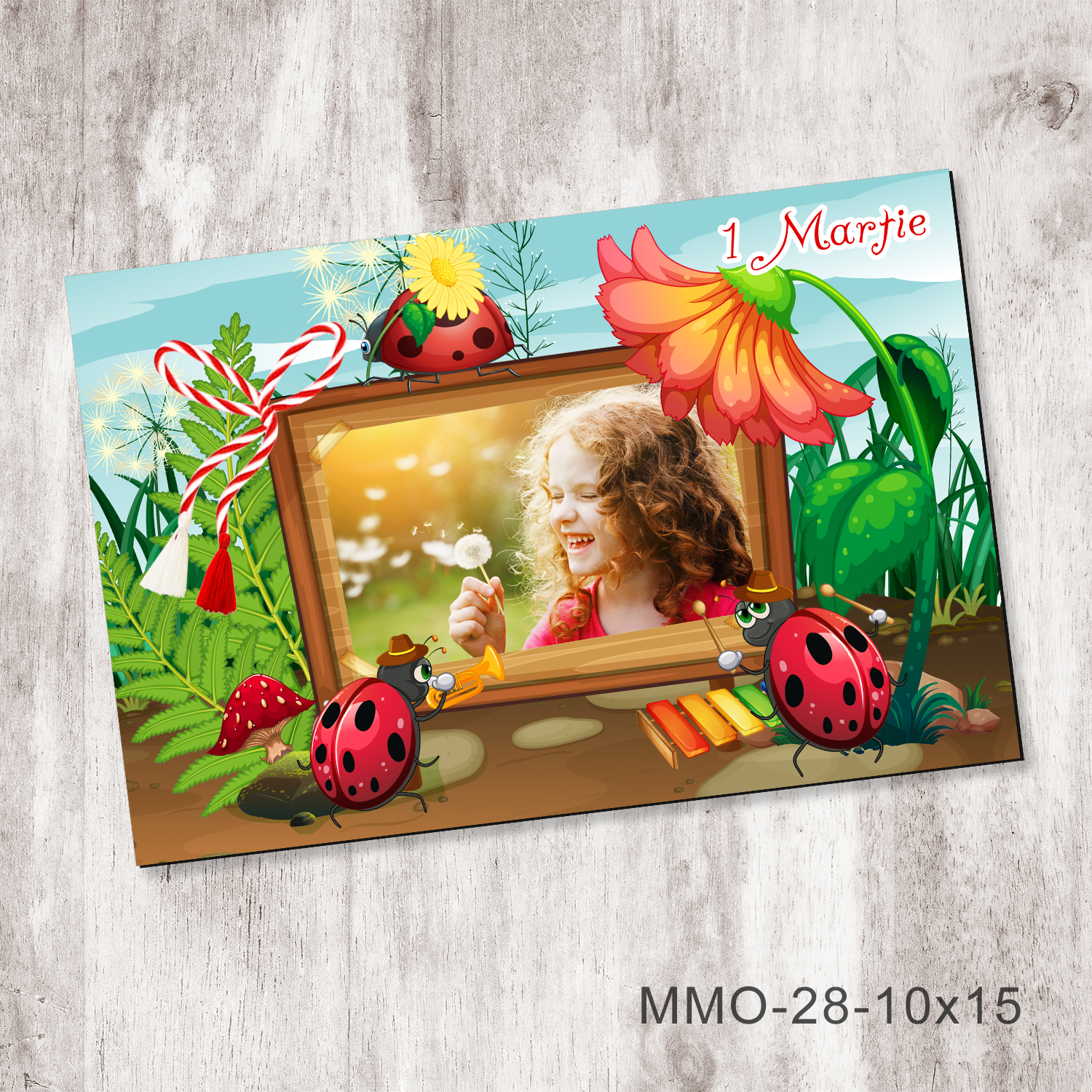 Magnet personalizat Martisor MMO-28-10X15
